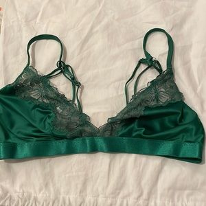 Emerald green Aerie bralette